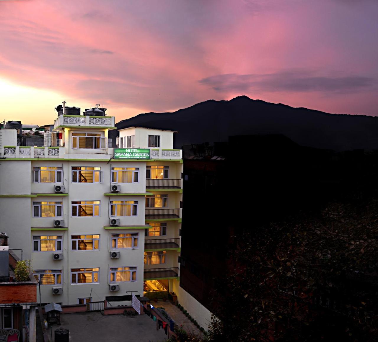 Hotel Sapana Garden Thamel Kathmandu Exterior foto
